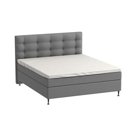 Kuvertlagen 160x210 cm - Bomuldssatin - Soft finish - hvid - Luna Denmark