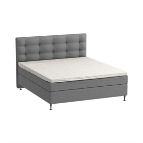 Bambus lagen - Kuvertlagen 210x210 cm - hvid - Luna Denmark