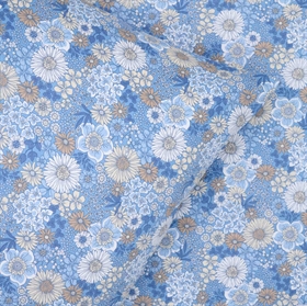 Sengesættet fra Luna Denmark har et smukt blomstret print 
