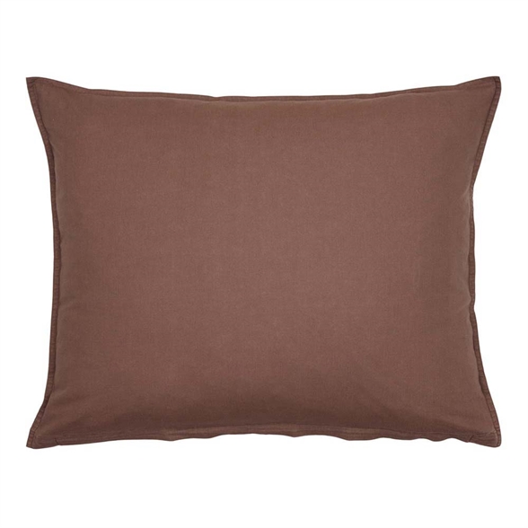 Pudebetræk 50x70 cm - stonewash - Brun - Luna Denmark