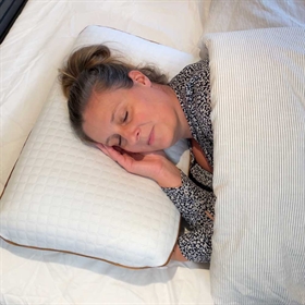 Optimal trykfordeling for endnu bedre afslapning til dit hoved, nakke og skuldre. 