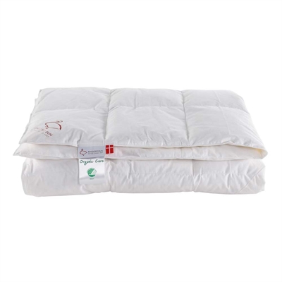 Organic care dundyne 140x220 cm - svanemærket - Ringsted Dun 