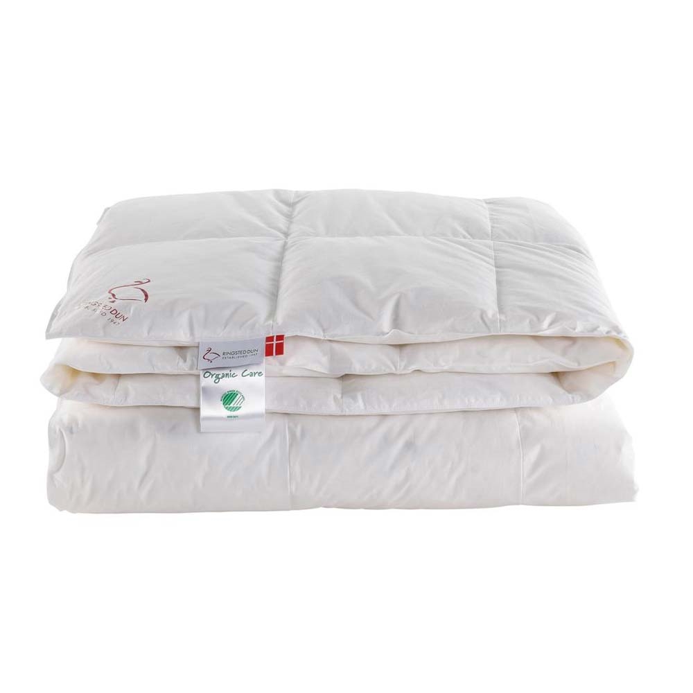 Organic care dundyne 240x220 cm - svanemærket - Ringsted Dun 